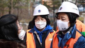 박영선, 아파트 화재현장 방문 “취약계층 안전지원 강화”
