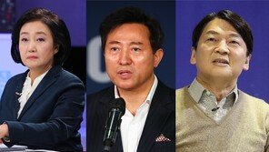 “박영선 39.8% vs 안철수 47.3%…박영선 41.6% vs 오세훈 45.3%”