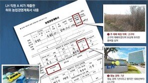 [단독]‘직접 농사’ 신고 LH 직원… ‘인부 동원’ CCTV 찍혔다