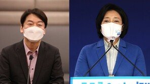 안철수 46.2%vs박영선 38.7%…오세훈 43.1%vs박영선 39.3%