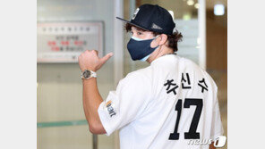 “추신수, 한국 야구 공부 많이 했다…격리 중 2㎏ 감량”
