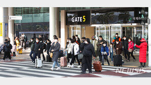 “고향길 자제” 안 먹혔나…지난달 공항이용객 50% 증가