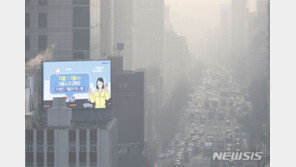 [날씨]11일도 미세먼지 뿌연 하늘…낮최고 20도 육박 ‘봄날’