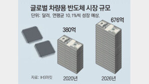 “차량 반도체 생산 자립” 정부 2년간 2000억 투입
