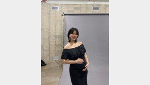 ‘임신 8개월’ 나비, D라인 공개 “안 아픈 곳 없지만 행복”