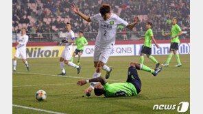 중국리그서 뛰는 김민재·손준호, 한일전 출전 무산…소속팀서 차출 거부