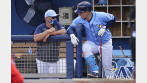 볼넷도 안타도 없는 최지만, MLB 시범경기 첫 침묵…타율 0.364↓