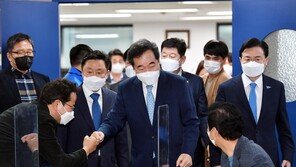 이낙연, 올해 6번째 부산 찾아 “김영춘 밀어달라”