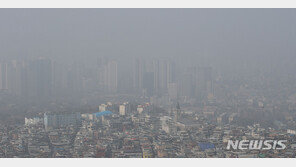 [날씨]15일까지 미세먼지 ‘자욱’…오후 수도권 등에 비 내려