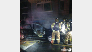 극단적 선택 시도 차에 불붙인 30대…차만 3대 불타