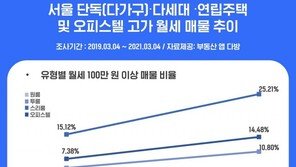 전세가 밀어 올린 월세 고공행진…최고 1600만원 매물 등장