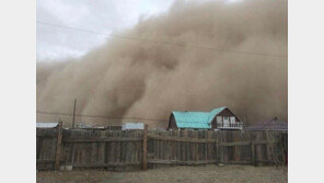 中 내몽골서 발생한 가공할 모래폭풍…6명 사망·81명 실종