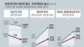 ‘공시가 쇼크’… 종부세 21만채 증가