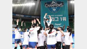 12시즌 만에 정규시즌 제패 GS칼텍스 “챔프전도 헹가래”