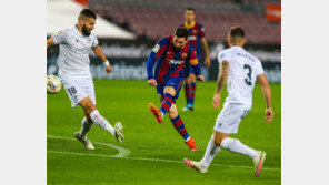 챔스서 멈췄다고 메시 발끝이 무뎌지랴 