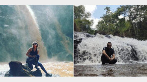 ‘목숨 건 셀카’ 폭포서 찍다 ‘미끌’…구하려던 친구까지 추락