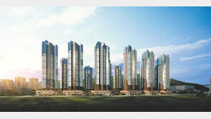 오피스텔-아파트 공급… 비규제지역 김해 최대 랜드마크 단지