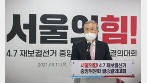 김종인, 아내 겨냥한 安에 “정신 좀 이상한 사람 같다”