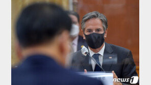 블링컨 “美대북정책, 한일조율로 완성…압박·외교 옵션 고려”