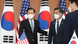 서욱 “日 과거사 문제 있지만 한미일 안보협력 중요 공감”