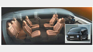 현대차 스타리아 ‘우주선 같은’ 내외장 공개