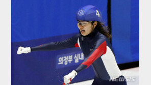 ‘역시 심석희’ 1000m도 우승…회장배 쇼트트랙 2관왕
