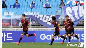 ‘기성용 동점골·박정빈 결승골’ 서울, 수원 잡고 시즌 첫 슈퍼매치 승리