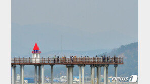 서해안 지역 강풍특보 계속…서울·수도권도 시속 20㎞ 바람 ‘쌩쌩’