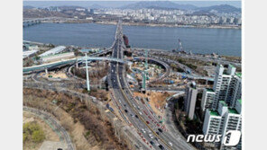 성산대교 남단 23일 전면개통…다음달 본교 공사 시작