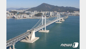 택시 문열고 광안대교 50m 아래 뛰어내린 승객…해경 구조