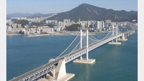 달리는 택시 문 열고…광안대교서 50m 바다로 뛰어내린 승객