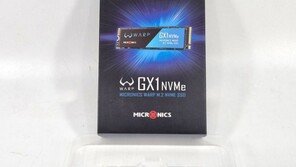 [리뷰] DRAM 품고도 가성비 OK, 마이크로닉스 워프 GX1 M.2 NVMe SSD