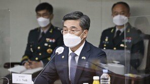 국방부 “서욱 장관, 인도서 ‘쿼드’ 논의 계획 없어”