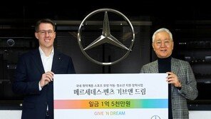 벤츠코리아, 국내 스포츠 유망주에 장학금 1억5000만원 전달
