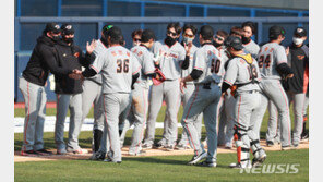 한화·롯데 시범경기 3연승…SSG 추신수 첫 타점에도 3연패