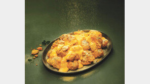 체다치즈+고다치즈 ‘진한 풍미’ 젊은 입맛 사로잡을 새로운 치킨