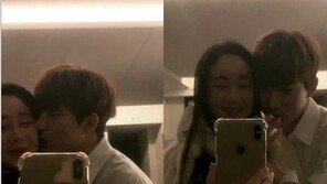 “이혼은 무슨…” 함소원·진화 부부 달달한 볼 뽀뽀