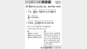 [시사일본어학원]겉보기와는 다르네.