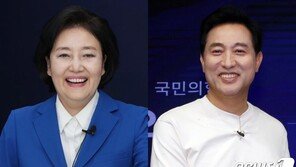 박영선 36.5% vs 오세훈 55.0%…지지후보 안 바꾼다 ‘82.2%’