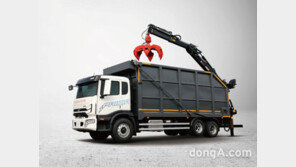 타타대우, 프리마 중형 너클 크레인 출시