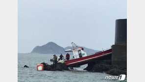 보령 해상에서 어선 암초에 걸려 좌초…1명 구조