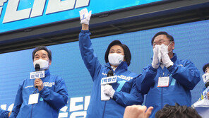 코로나19로 잠시 중단됐던 박영선 선거운동 28일 재개