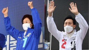 오세훈 55.7%, 박영선 30.3%…서울시민 80% ‘LH투기 영향’
