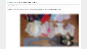 헌옷수거함 ‘여성 속옷’ 골라 유튜브 영상→재판매 ‘논란’