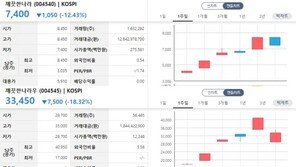 ‘尹테마주’로 100% 급등한 깨끗한나라…“관련 없다” 공시 후 추락