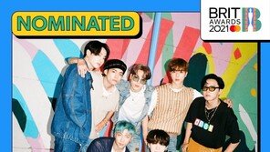 방탄소년단, 英 ‘브릿 어워드’ 후보 올랐다…‘한국 가수 최초’