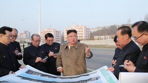 北김정은 주택 공사현장 방문…“주요 시설 밀집한 곳”