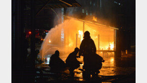 광주서 가스충전소 창고 불…인명피해 없어