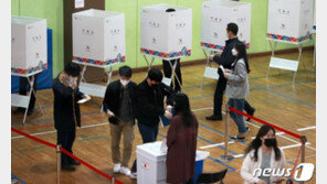 與 “박영선·김영춘 지켜달라”…사전 투표 독려