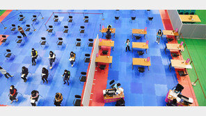 백신 접종 모의훈련